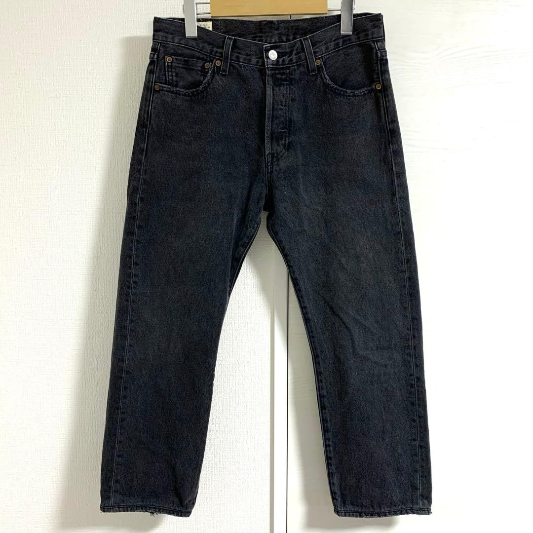 【美品】リーバイス 生誕150周年記念 エディフィス別注 501 ブラックデニム
