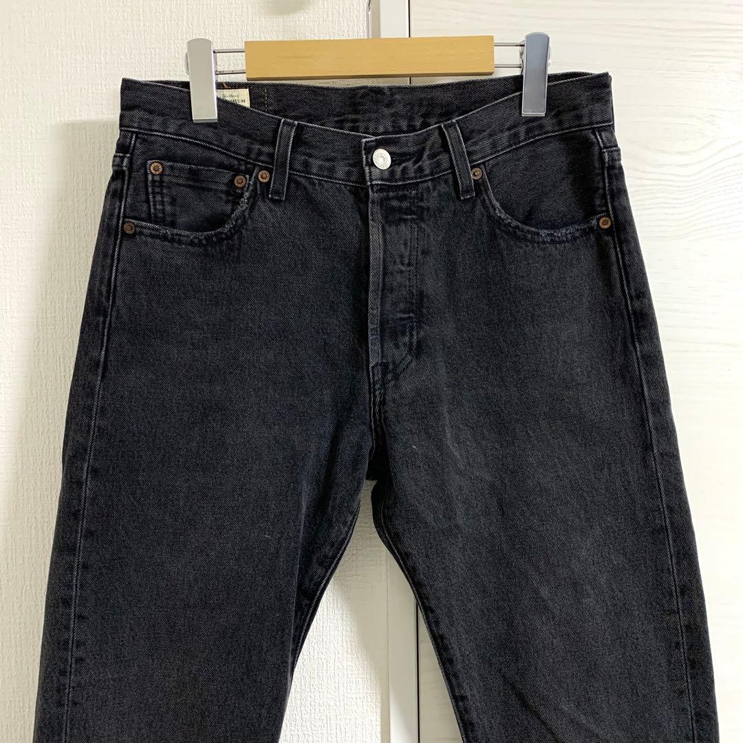 【美品】リーバイス 生誕150周年記念 エディフィス別注 501 ブラックデニム