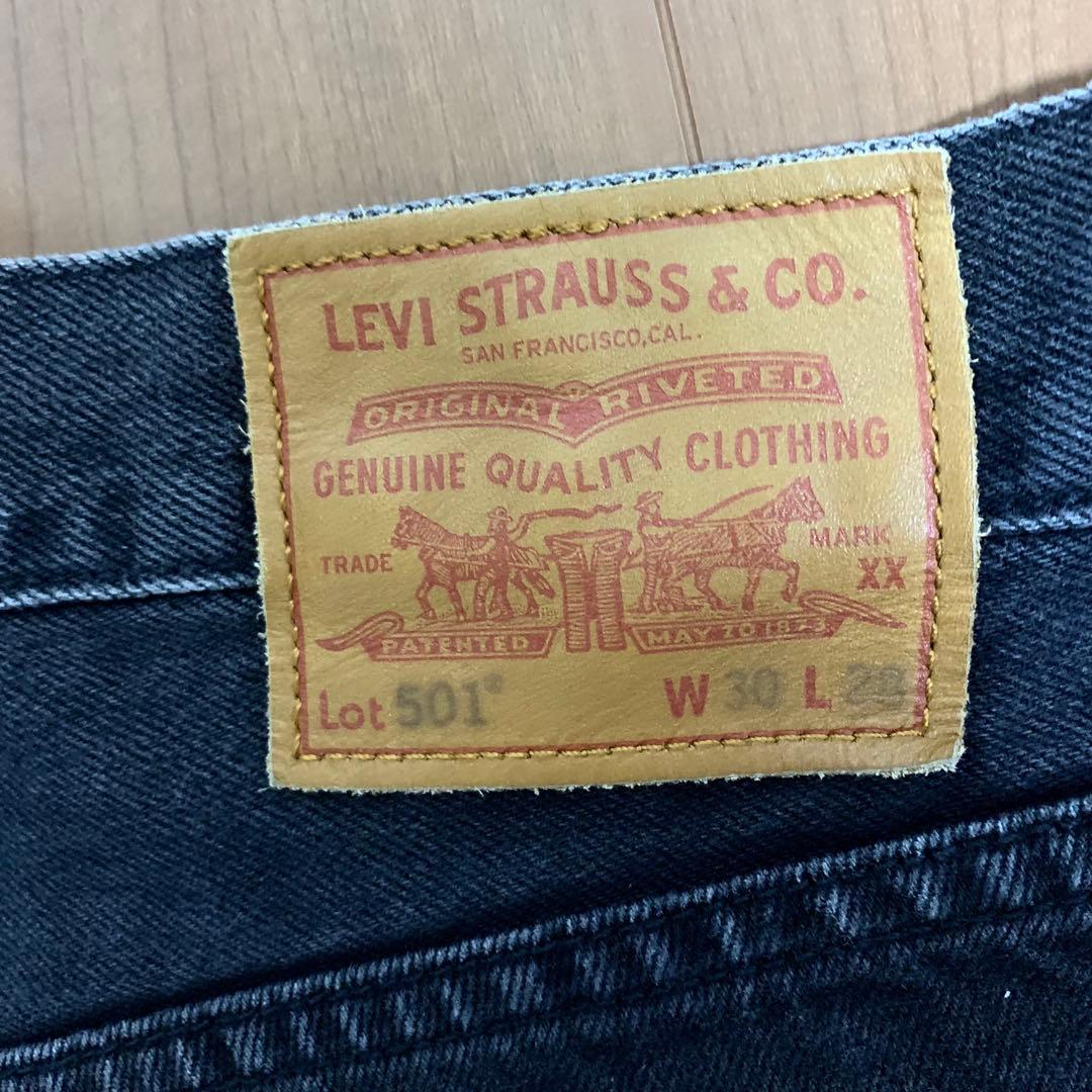 【美品】リーバイス 生誕150周年記念 エディフィス別注 501 ブラックデニム