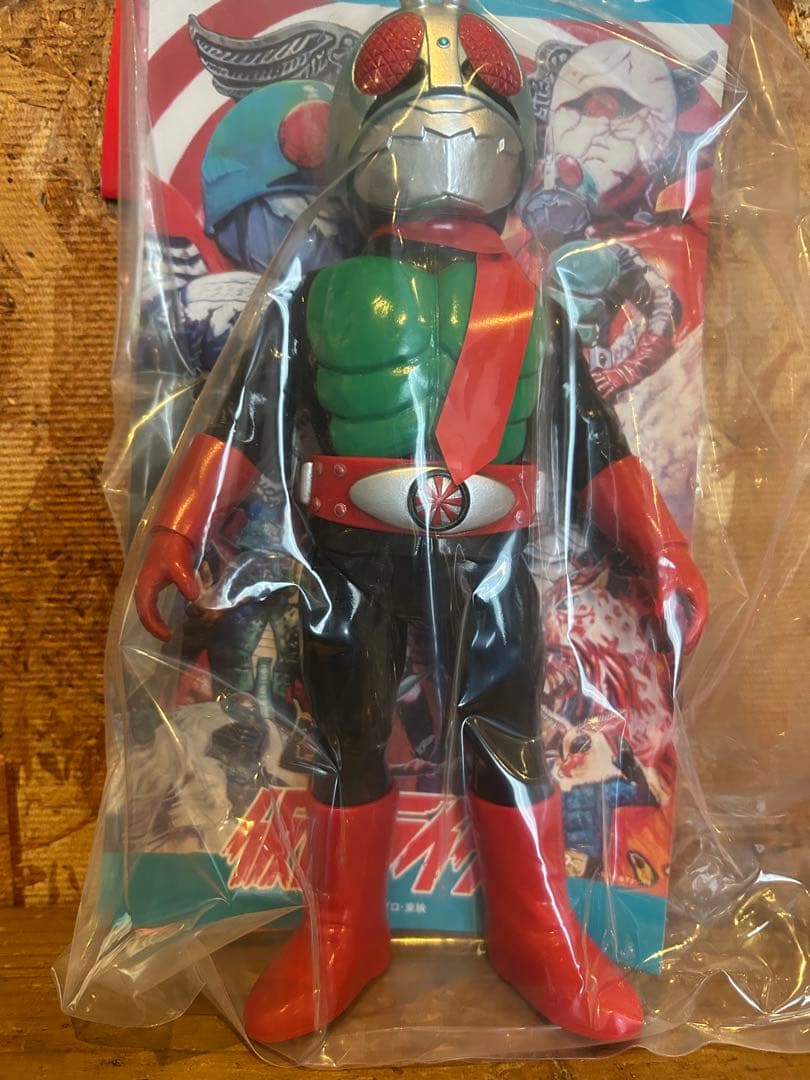 東映レトロソフビコレクション　仮面ライダー　1号　2号 2体セット