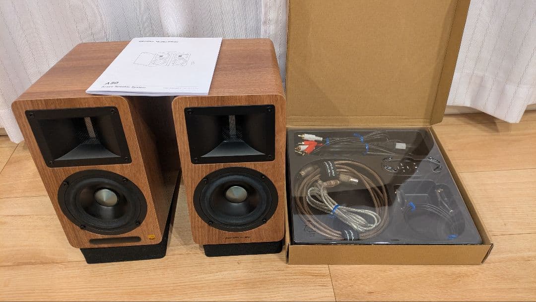 AIRPULSE エアパルス A80 アクティブスピーカー