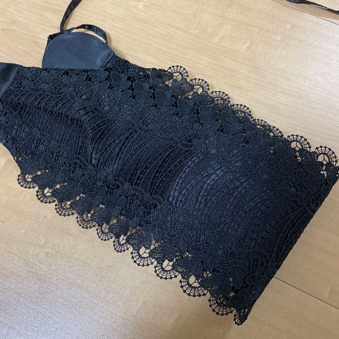 amilige クロスハート羽総柄浴衣ワンピース＋帯セット