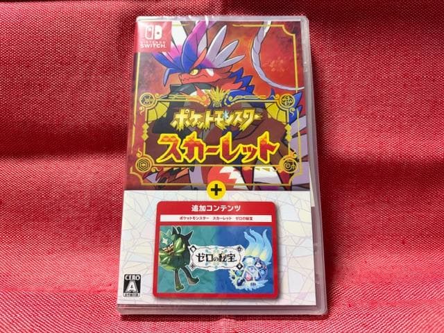 Switch★ポケットモンスター スカーレット＋ゼロの秘宝★新品・未開封品