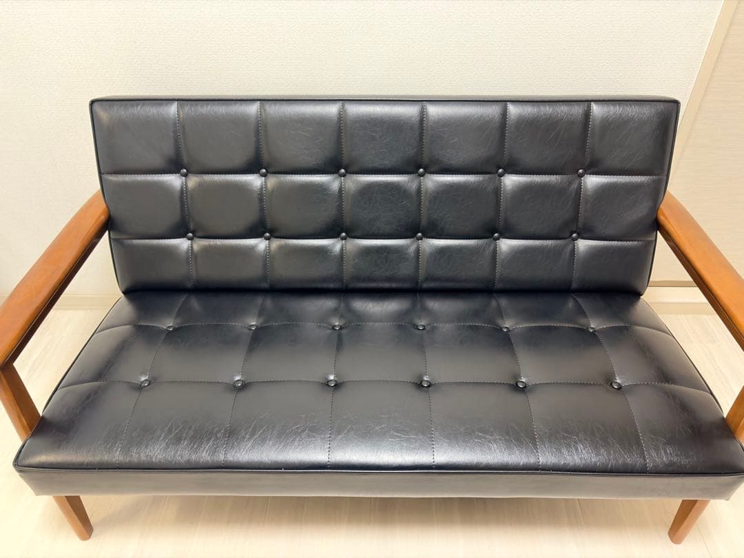 カリモク60Kチェア2シーター