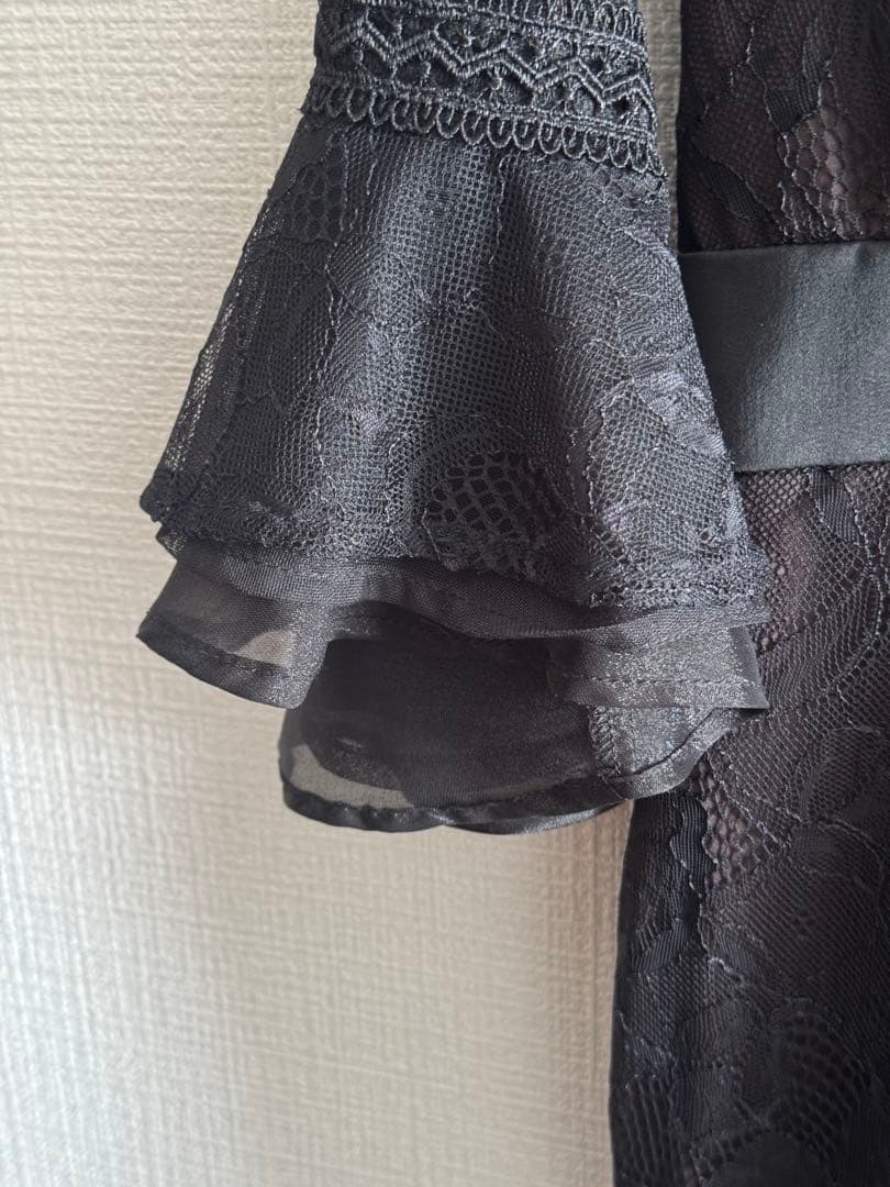 オケージョンドレス ワンピース 黒