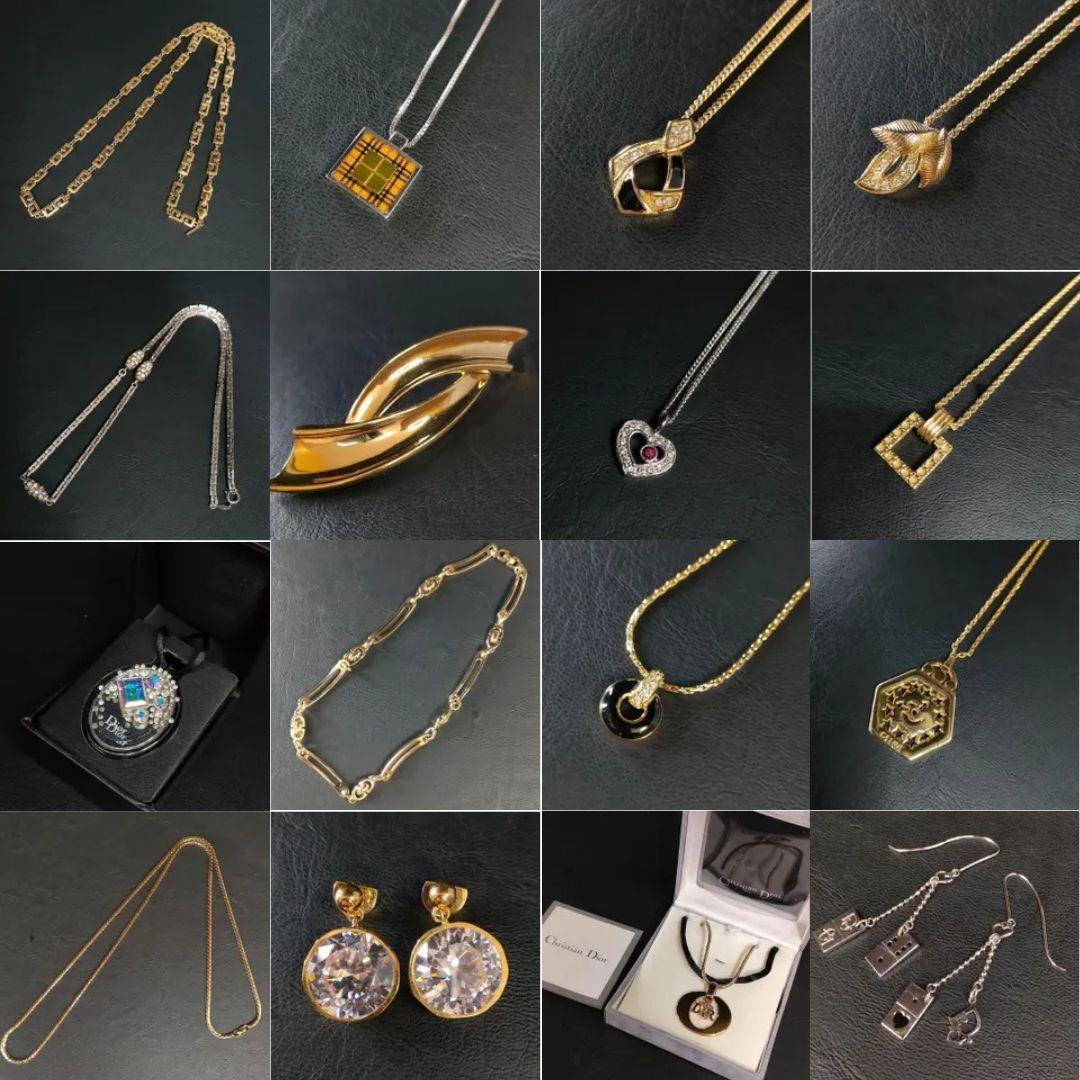 クリスチャンディオール　在庫 まとめ売りネックレス　ピアス