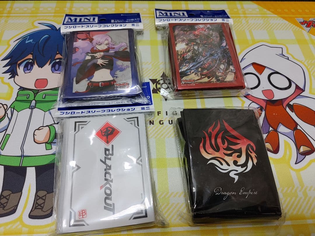 ヴァンガード チーム ブラックアウト ドラゴンエンパイア ナオ スリーブ