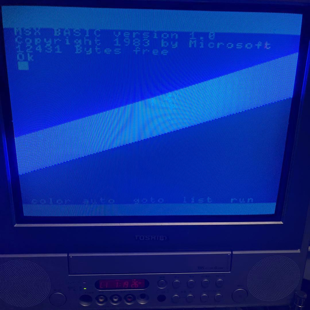 MSX本体中古 箱説なし オマケゲーム2本付き 動作確認済 CF-2000