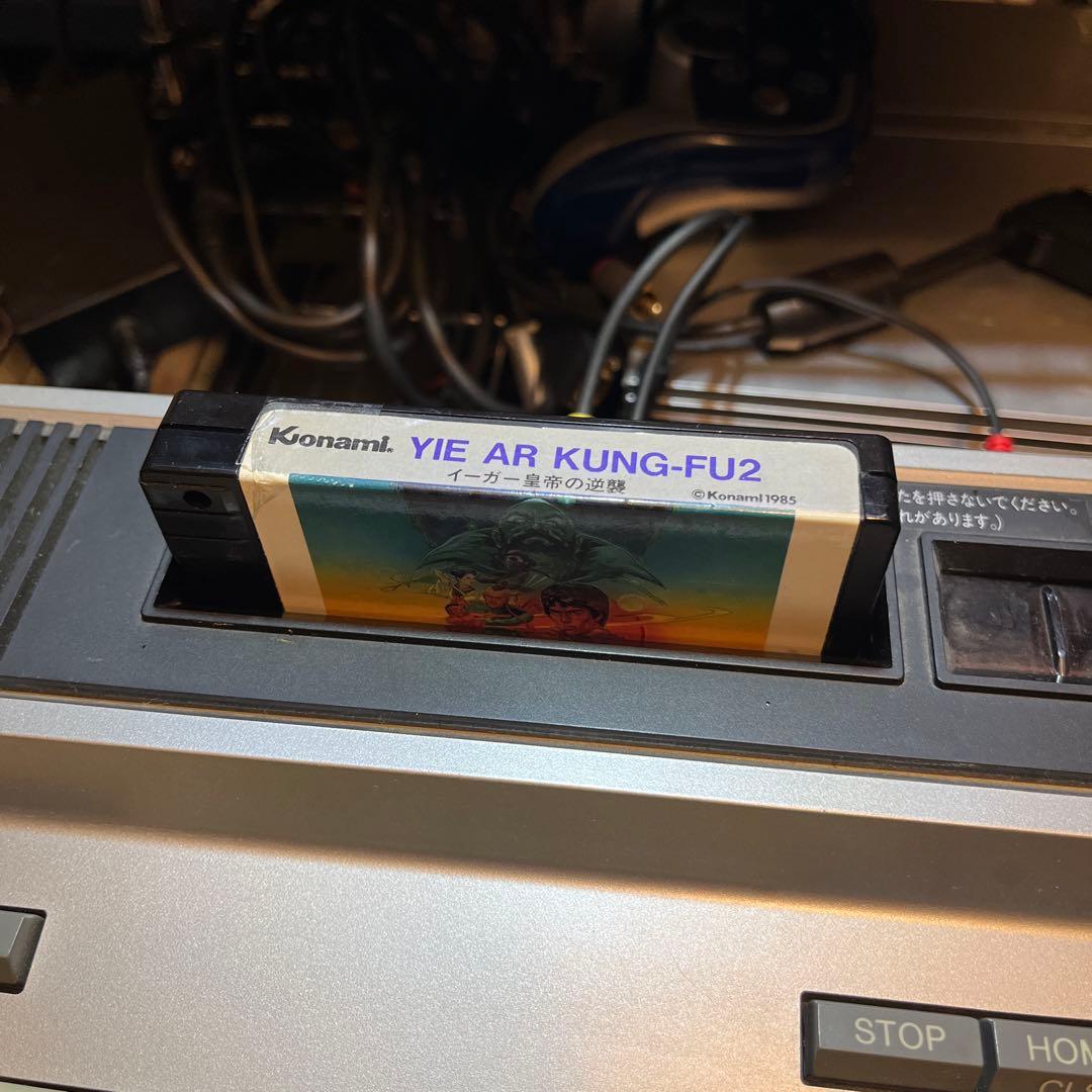 MSX本体中古 箱説なし オマケゲーム2本付き 動作確認済 CF-2000