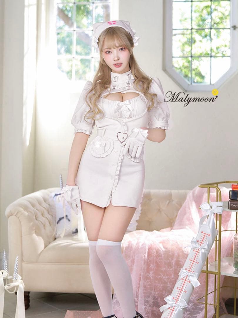 【送料込】マリームーン ルミナスハートナース ホワイト 白