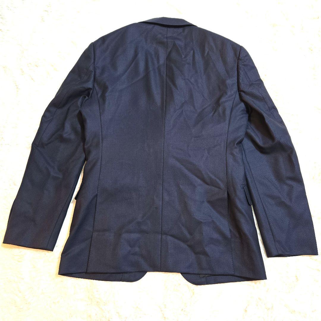 DORMEUIL ネイビー ビジネススーツ セットアップ gotairiku