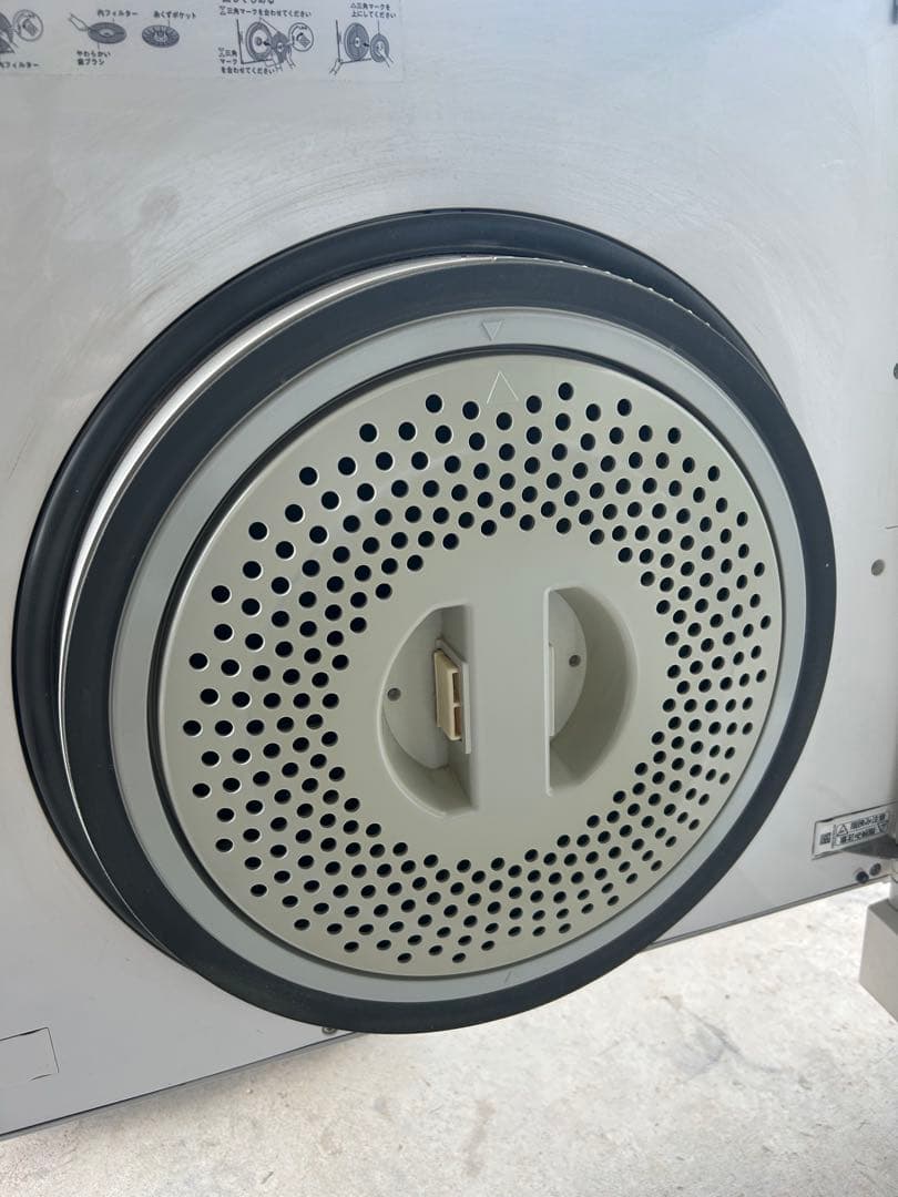 Rinnai　リンナイ　ガス衣類乾燥機　乾太く 清掃済み　ホワイト　即購入OK②