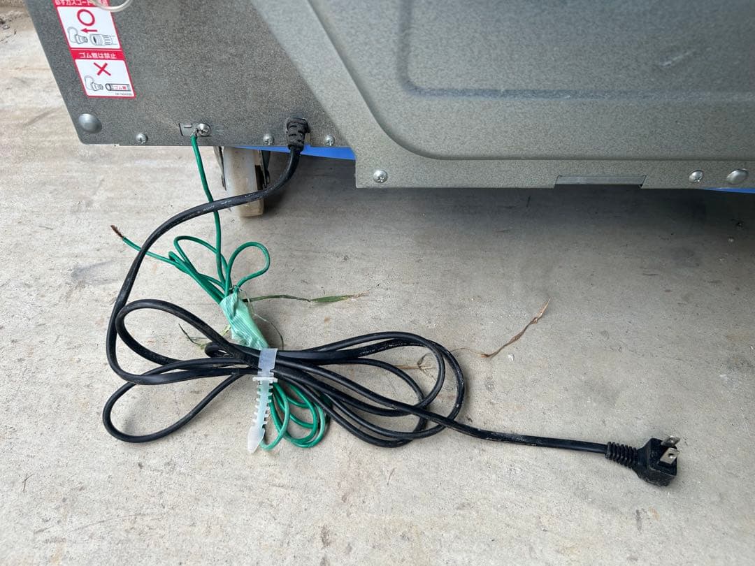 Rinnai　リンナイ　ガス衣類乾燥機　乾太く 清掃済み　ホワイト　即購入OK②