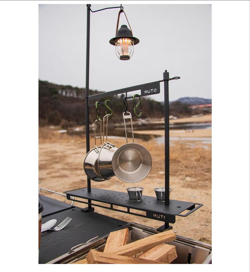 使用2回のみ MUTO プルマ IGTテーブル ハンギングラック付 キャンプ