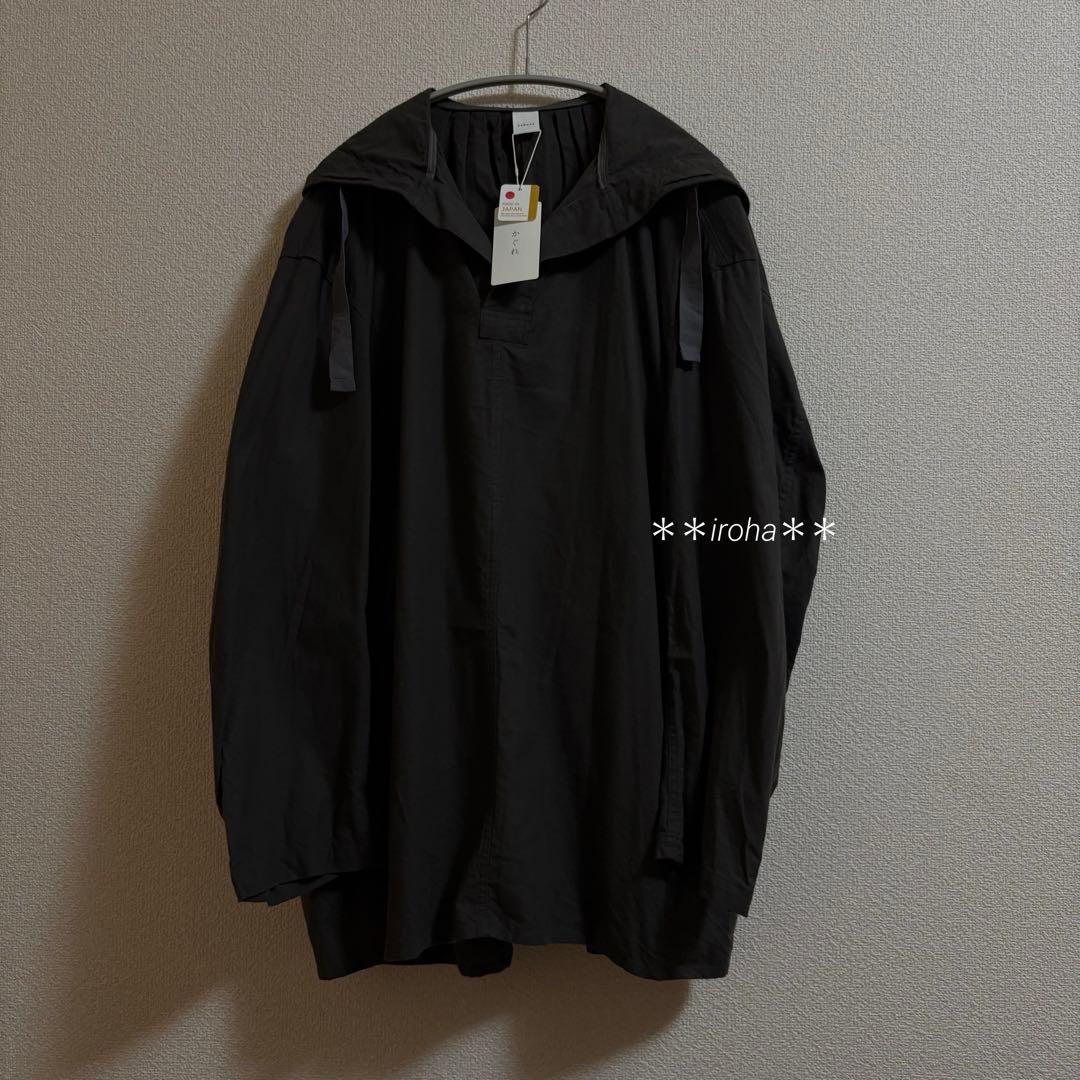 【新品未使用】かぐれ　フーディーチュニック　フーディチュニック　プルオーバー