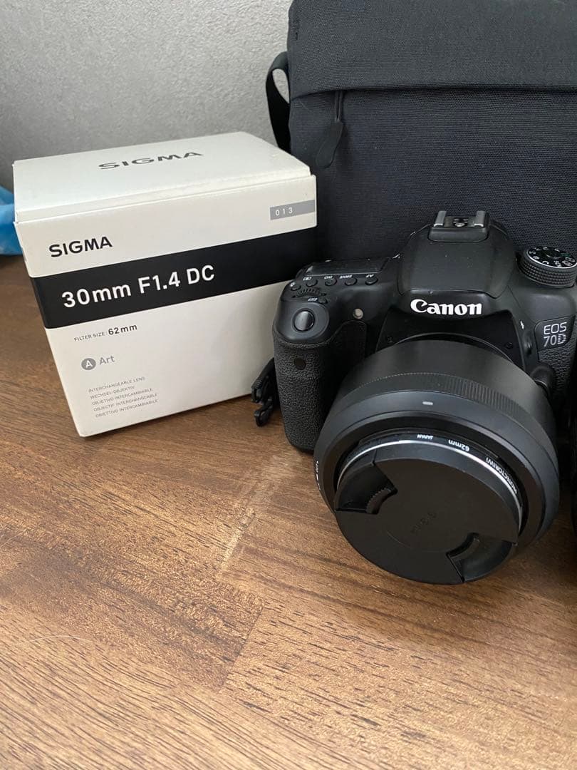 Canon EOS 70D SIGMA 30mm F1.4 DC セット