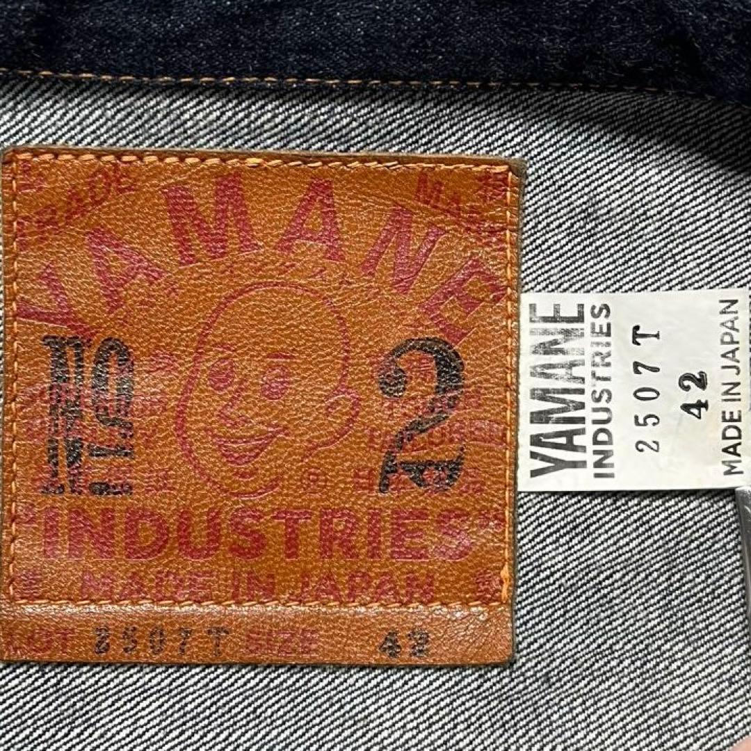 美品 AVIREX YAMANE INDUSTRIES デニム ジャケット L