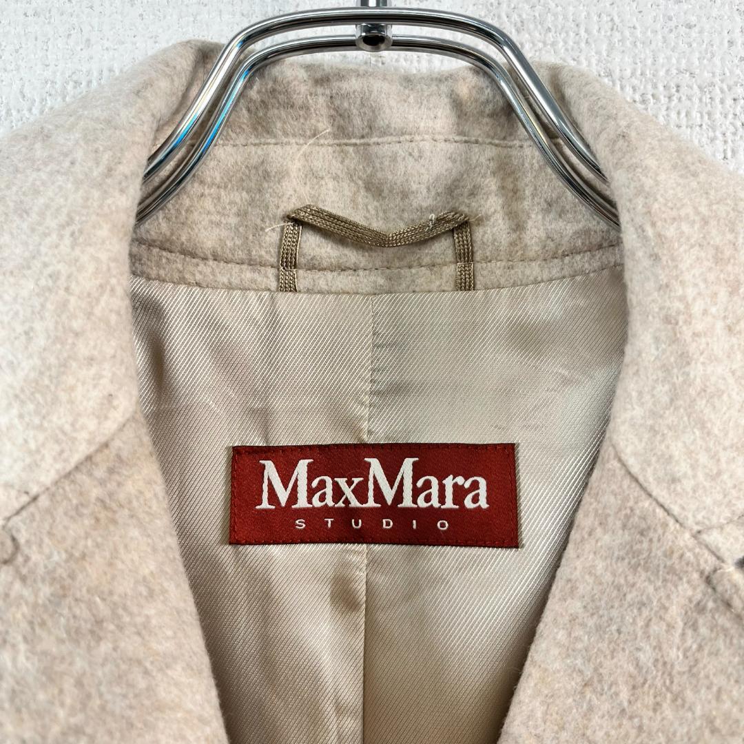 MaxMara ウールジャケット 42 ベージュ M〜L相当