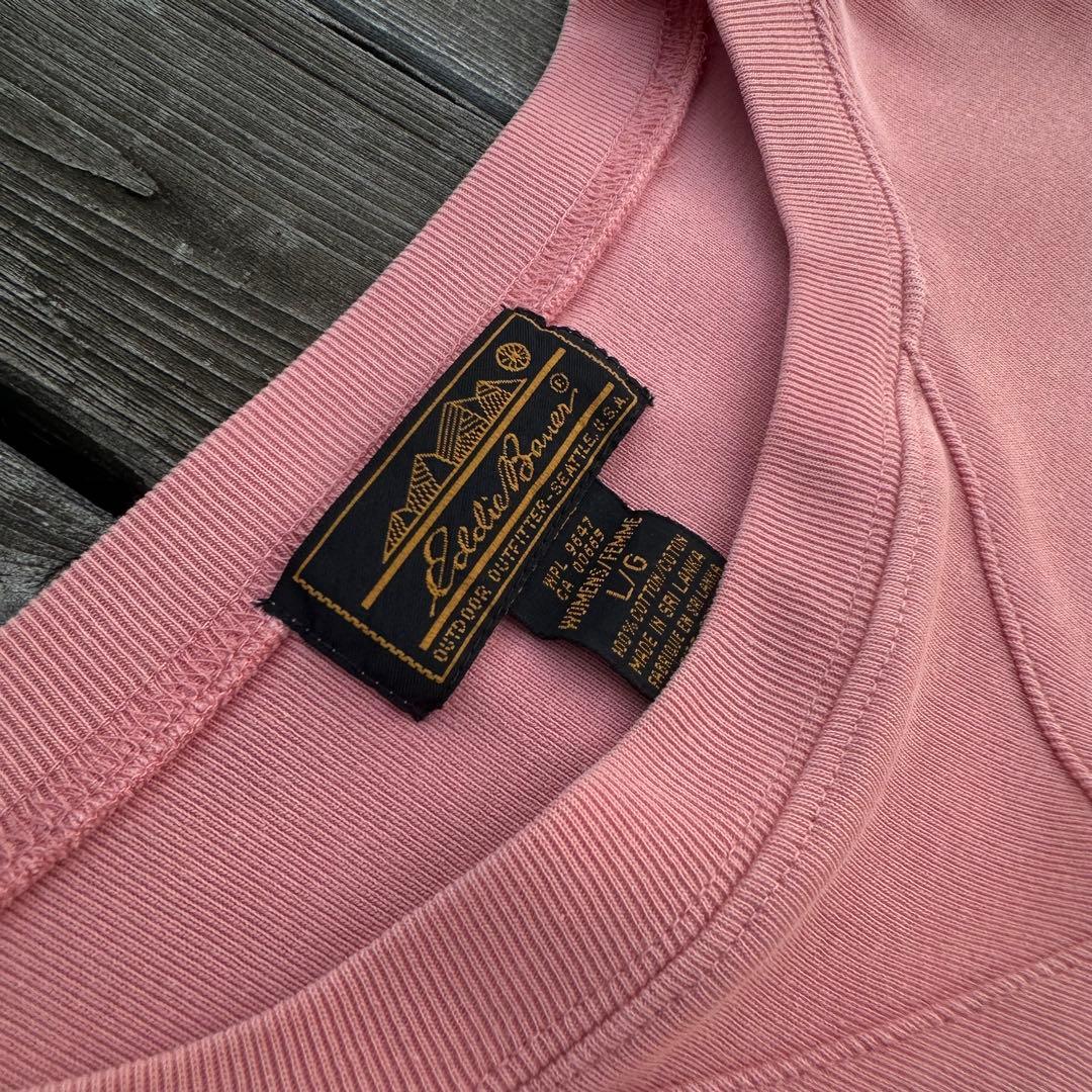 80~90s 黒タグ 極上 Eddie Bauer スウェット