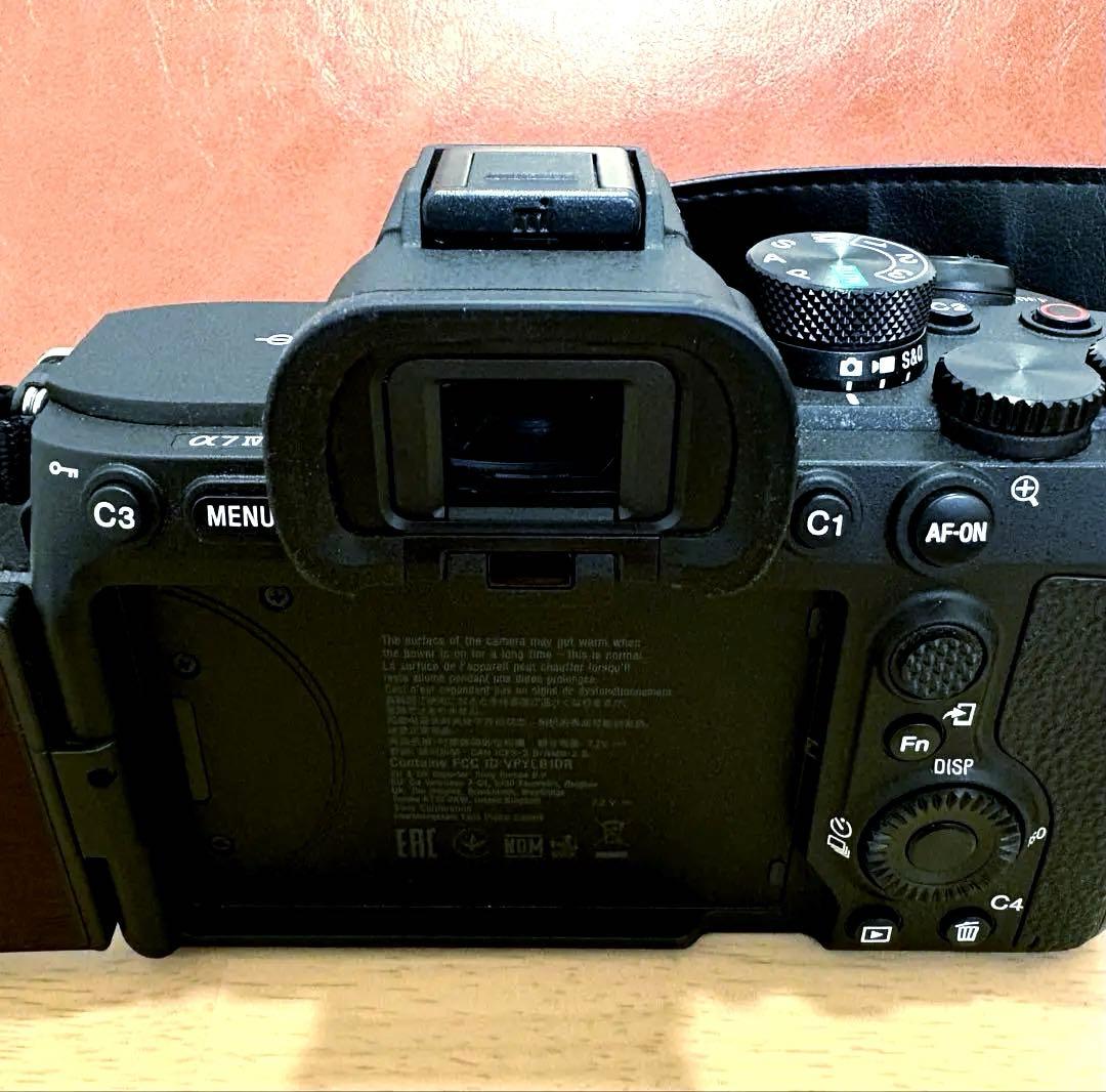 極美品SONY α7IV ILCE-7M4 シャッター数 約6800回