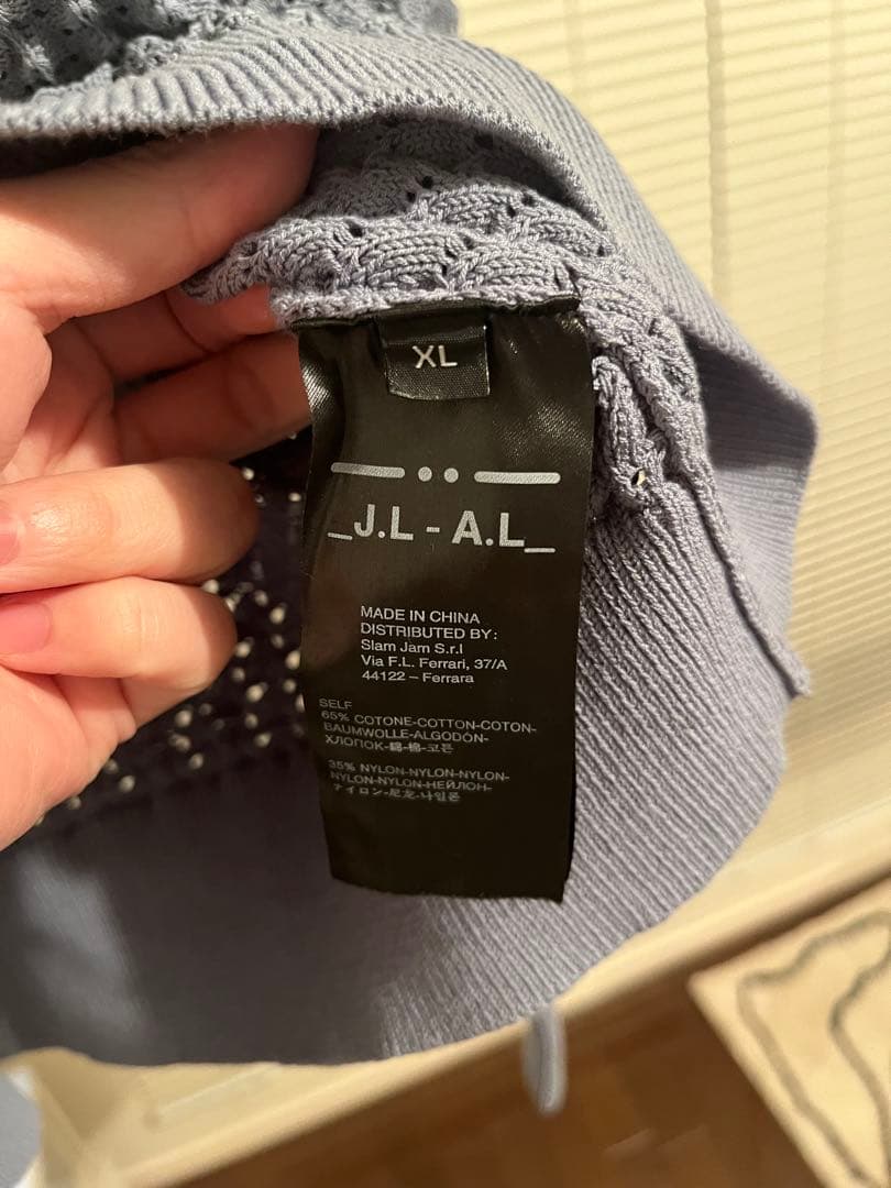 _J.L-A.L. / Ash Zip Up ニット