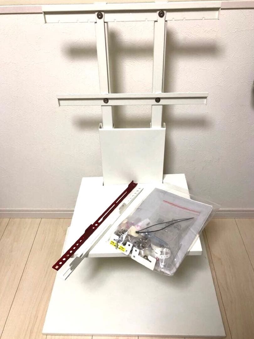 EQUALS WALL TV STAND V2 ホワイト　棚付き