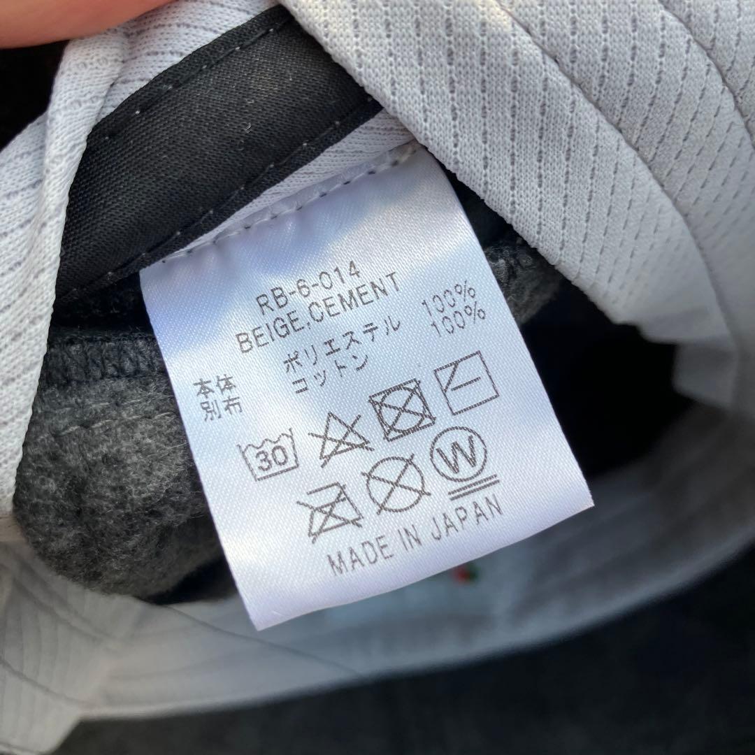 rajabrooke ラジャブラック バケットハット グレーカラー コットン