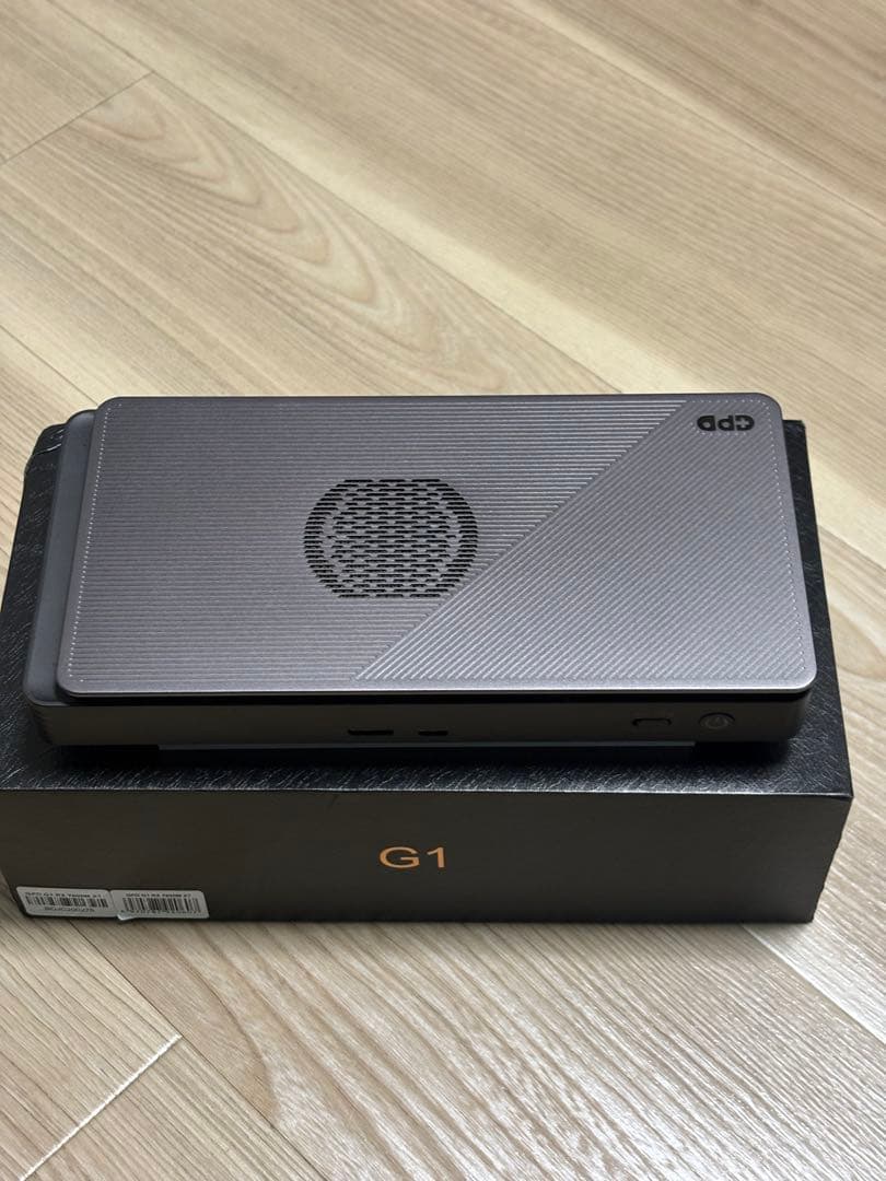 【美品】GPD G1 2024 放熱フィン付き