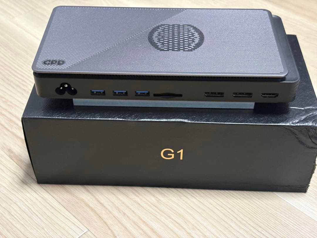 【美品】GPD G1 2024 放熱フィン付き