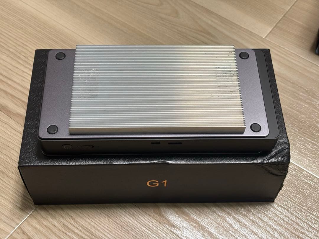 【美品】GPD G1 2024 放熱フィン付き