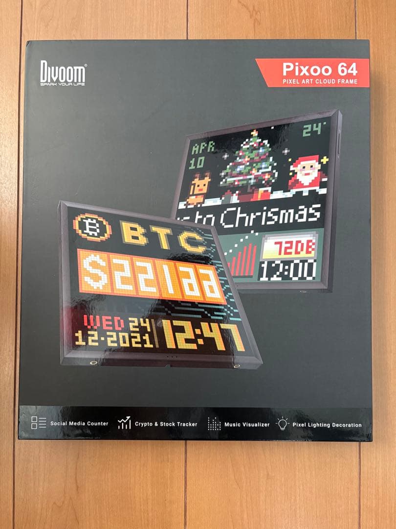 【本日限定値下】Divoom Pixoo 64 デジタルフレーム