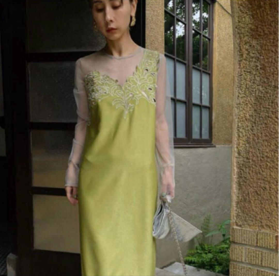 【Ameri vintage 】UND RENEE CUTWORK DRESS