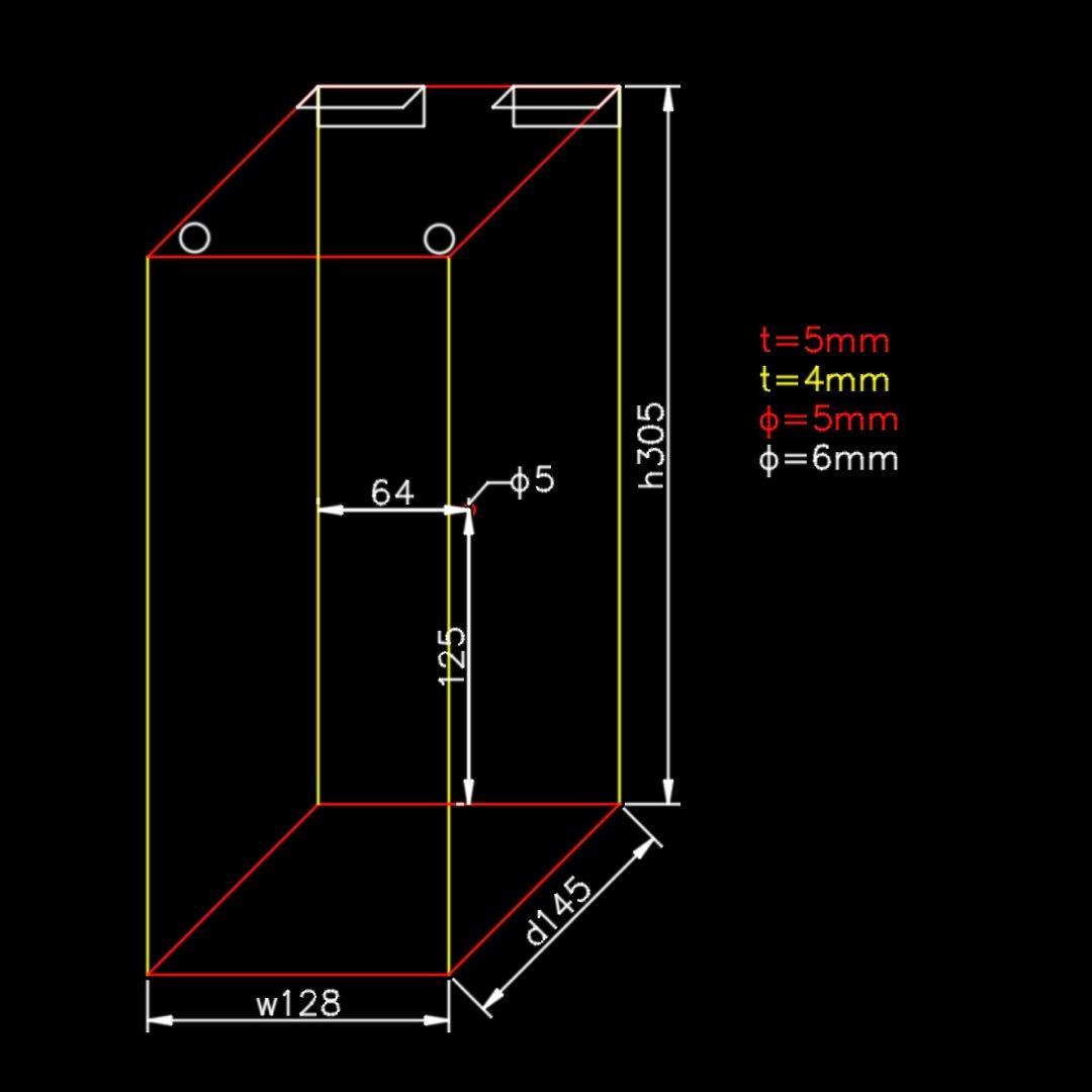 【M0107】オーダーメイドアクリルケース