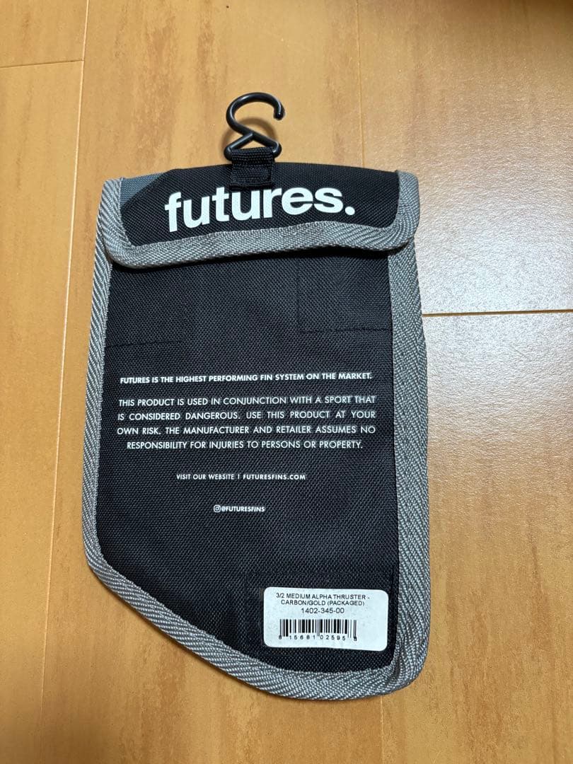 futuresフューチャーフィンALPHA VECTOR 3/2 (Mサイズ)