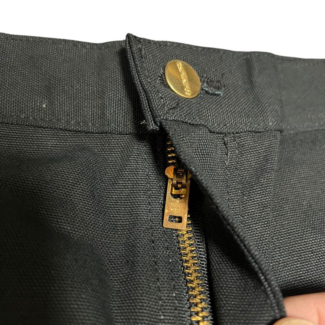 USA製carhartt デッドストック黒カーハート ダブルニーペインターパンツ
