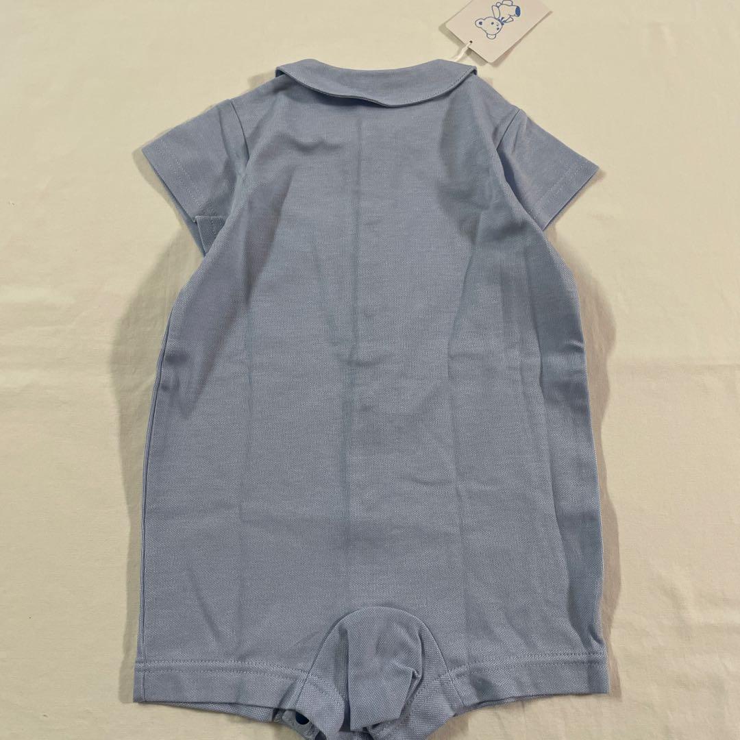 a*n様 新品 ロンパース ブルー 80