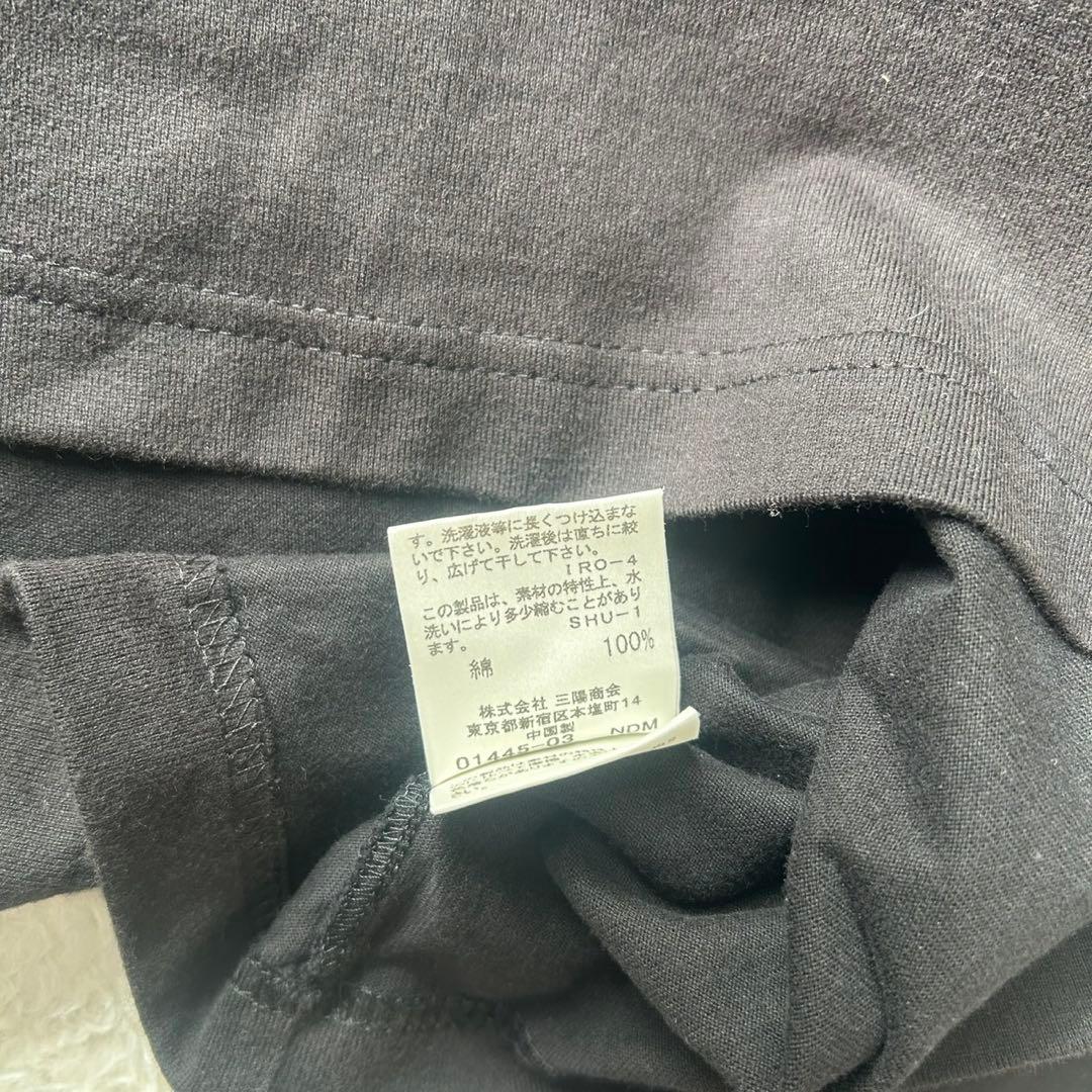 美品✨バーバリーロンドン ポロシャツ 黒 ノバチェック 三陽商会 M相当