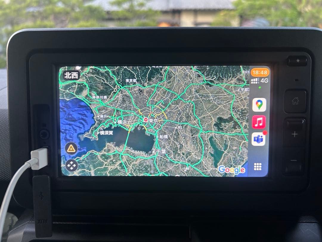 ダイハツ純正6.8インチスマホ連携ディスプレイオーディオ　タフト外し