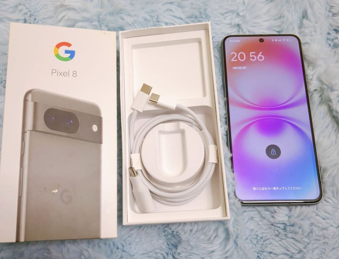 Google Pixel8 本体 128GB HAZEL　中古美品　スマホ
