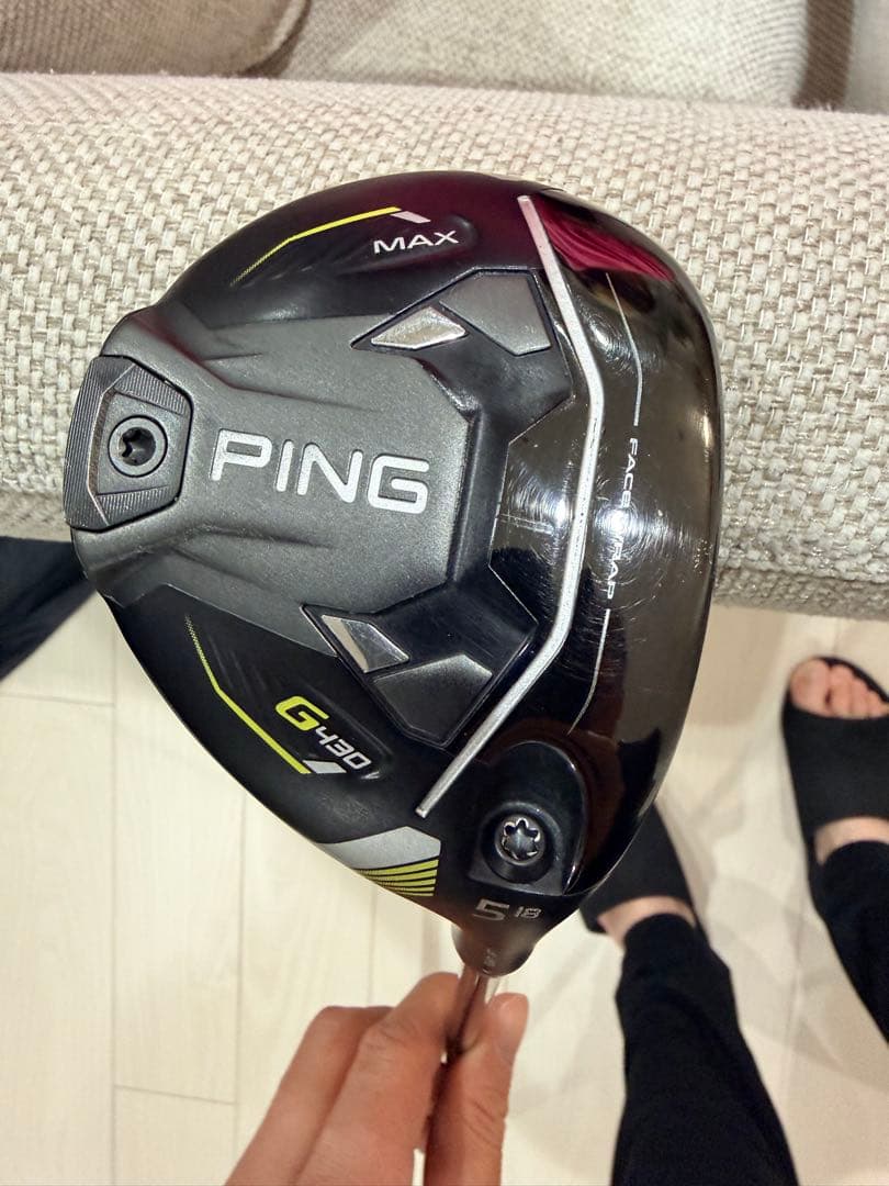 【タイト】【美品】PING G430 フェアウェイウッド 5w
