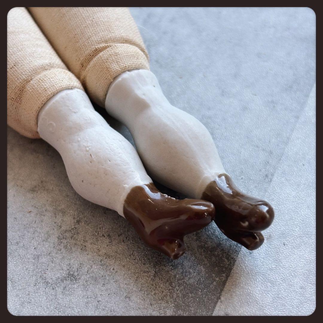 アンティーク　 ブロンド　チャイナヘッドドール ビスクドール