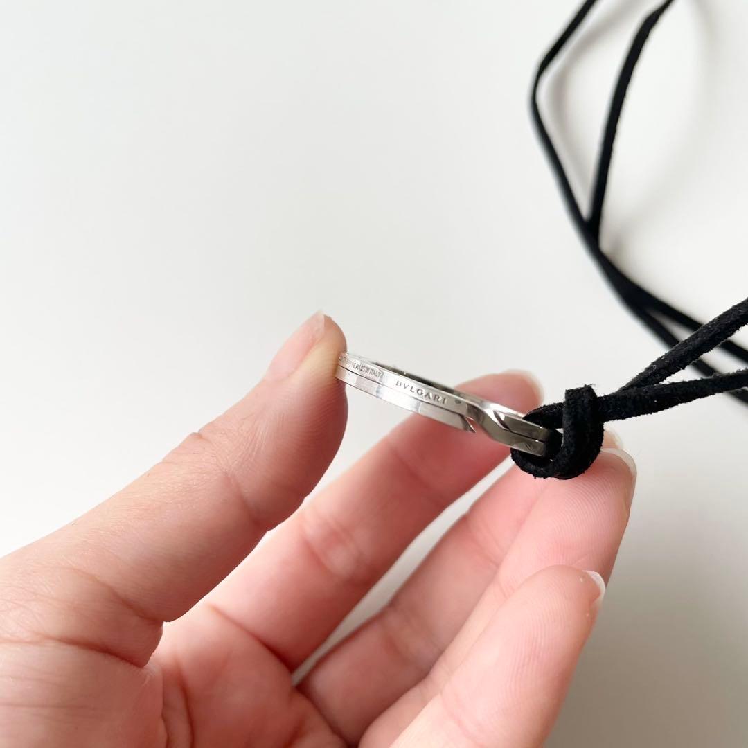 【新品・保管品】紐付き BVLGARI ブルガリ・ブルガリ キーリング