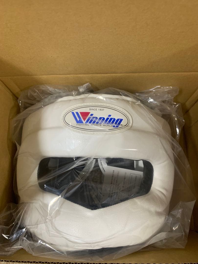 Winning FG-5000 ヘッドギア Mサイズ 白