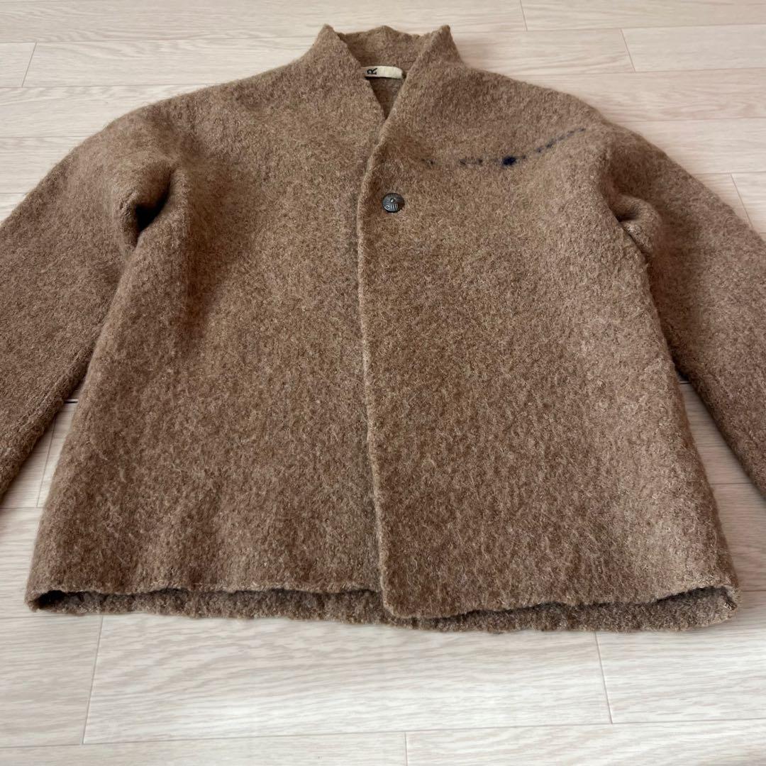 45R フォーティファイブアール 縮絨 圧縮ウール 金具 ジャケット サイズ3