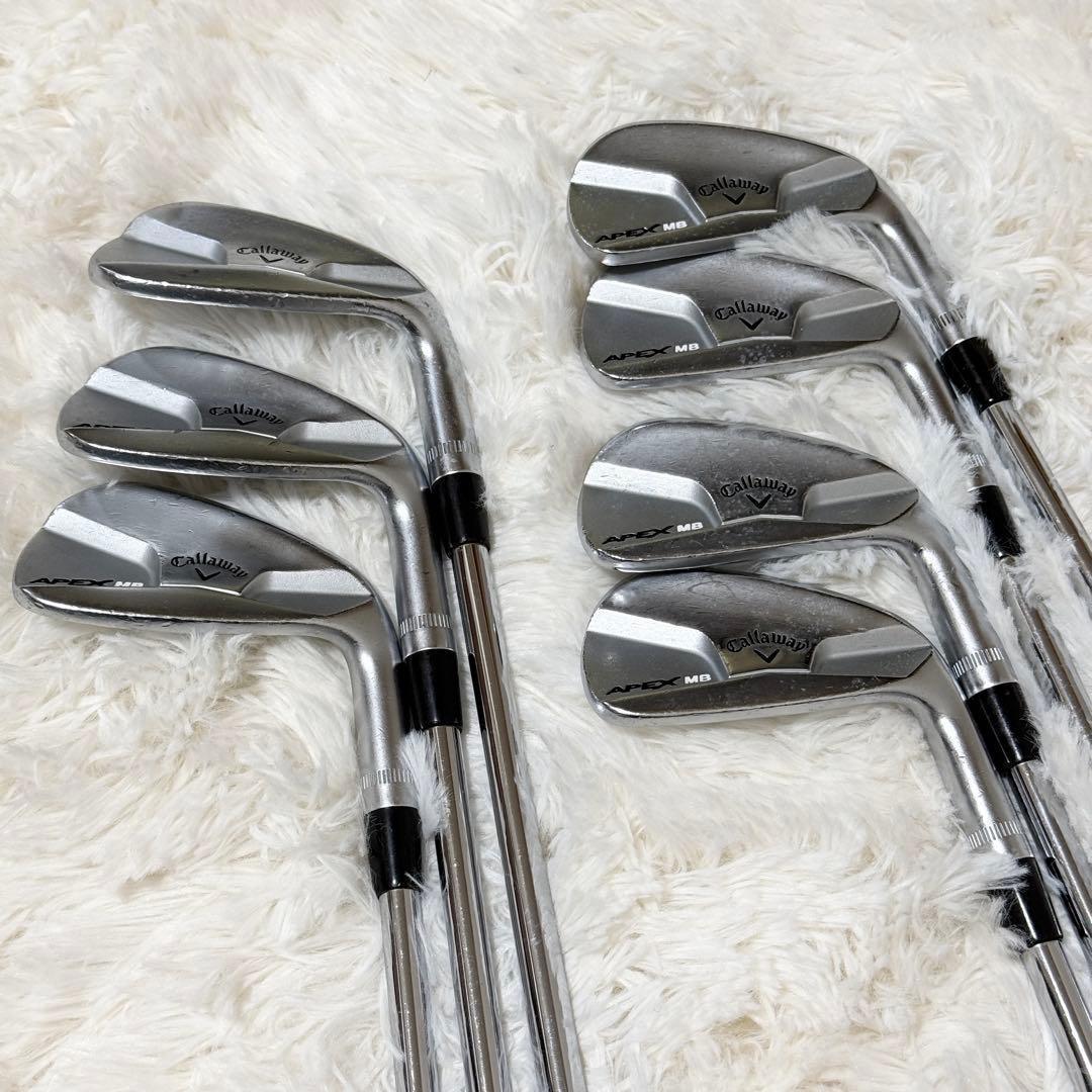 キャロウェイ　apex mb プロジェクトX 2014 7本セット　アイアン
