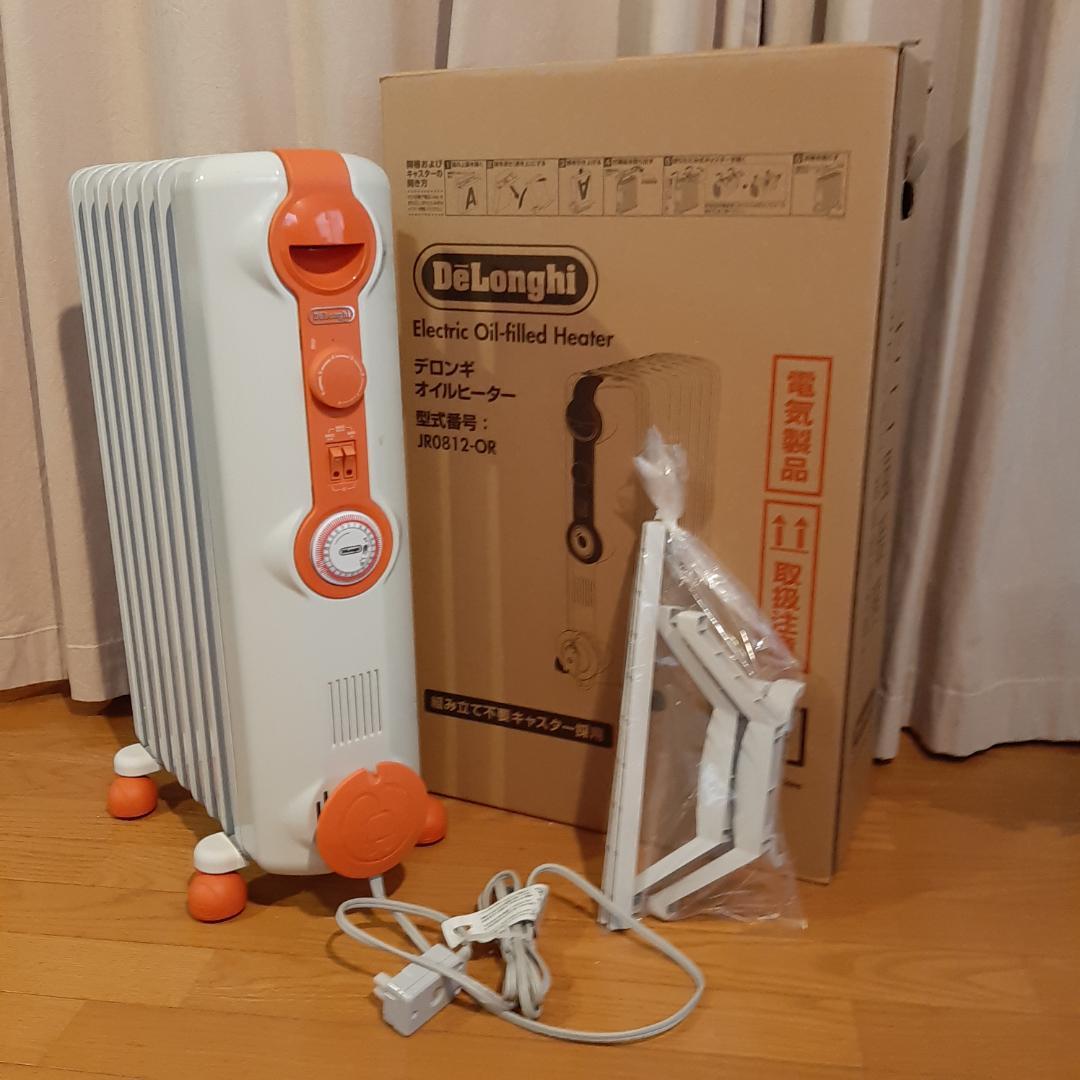 デロンギ 　オイルヒーター　トップハンガー　JR0812-OR