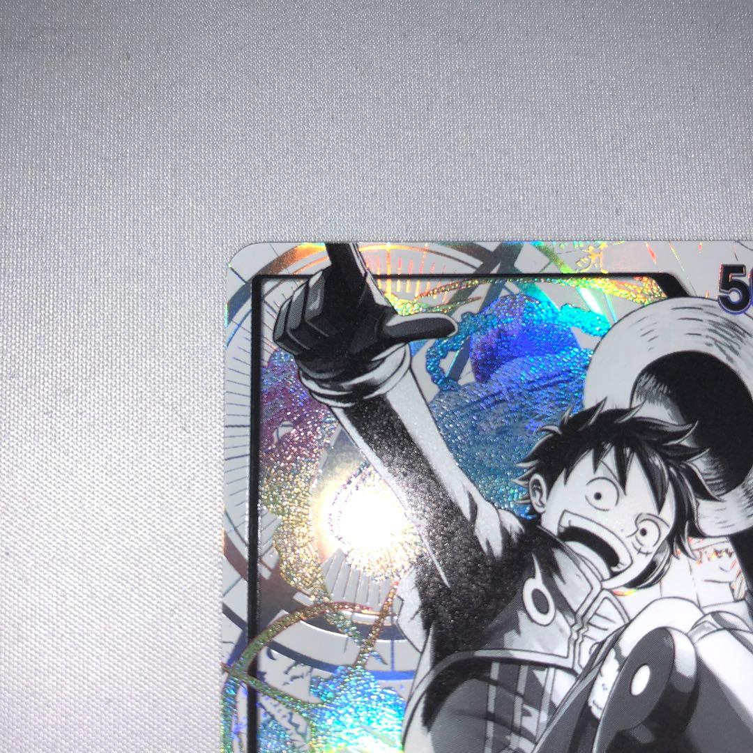 モンキー・D・ルフィ st29 パラレル 白黒