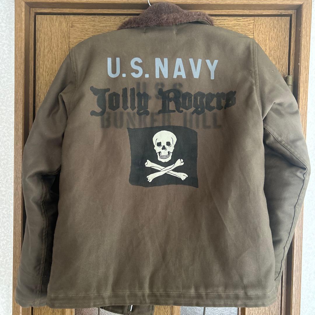 ジャケット・アウター FREEWHEELERS TYPE N-1 Jolly Rogers