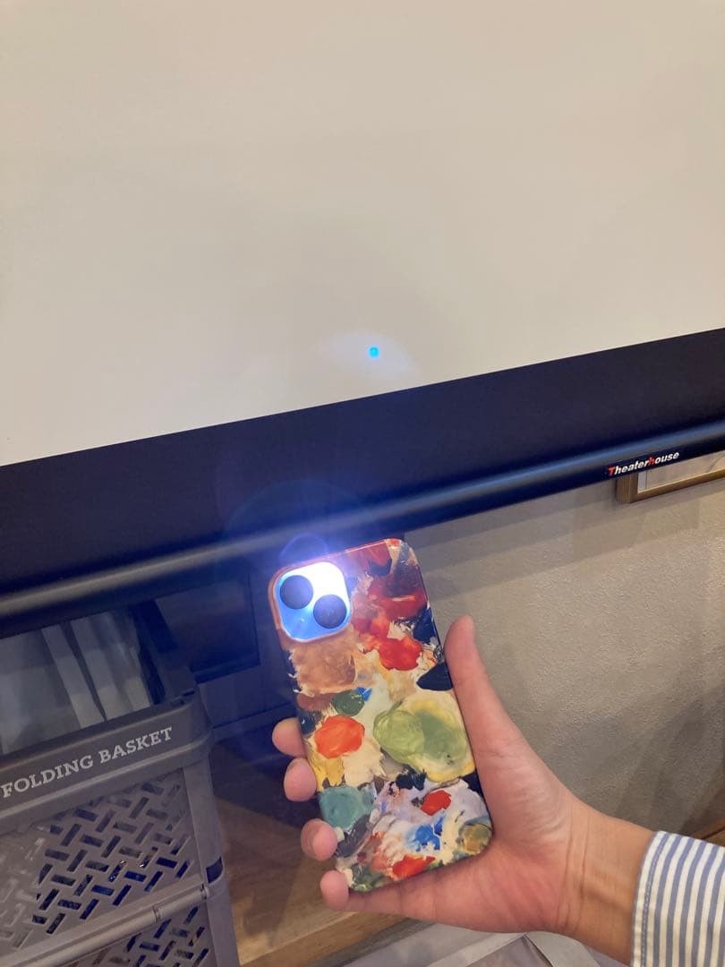 【値下げ】Theaterhouse プロジェクタースクリーン 100インチ