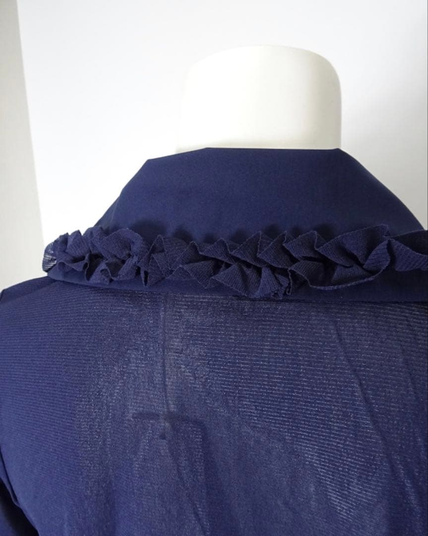 スーパービューティー⭐️ 春に❣️パワーネット素材切替のテーラードジャケット 44